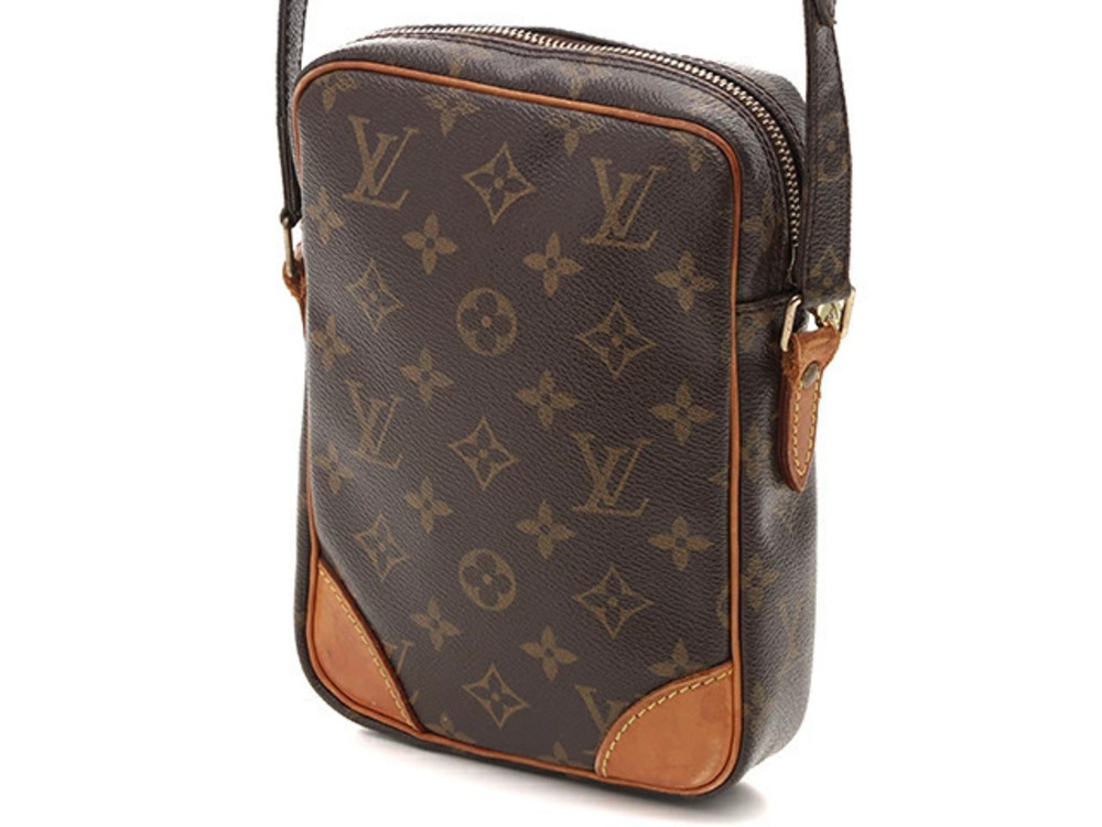 Louis Vuitton Bag Monogram Shoulder Danube Brown
